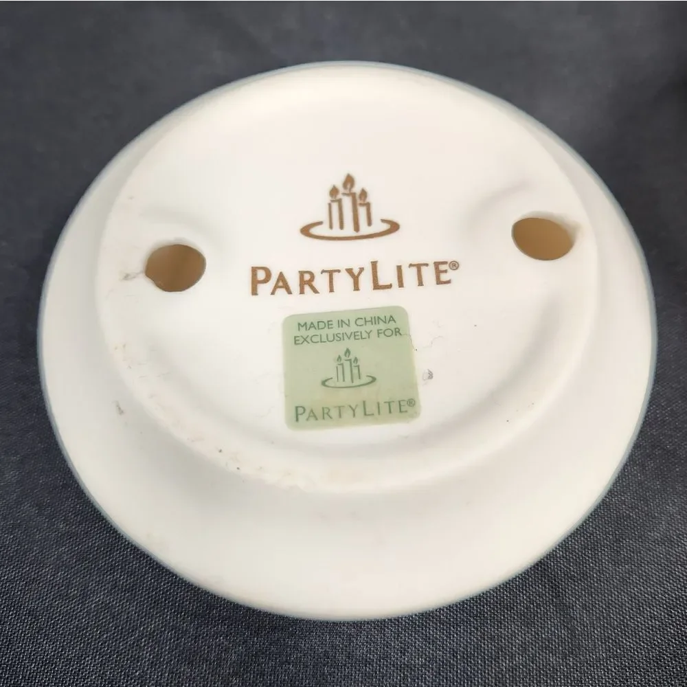 💜PartyLite Ivory Snowflake Illuminescents Fragrance Warmer - Picture 12 of 12